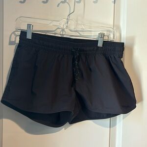 Patagonia small gray rip stop style drawstring shorts